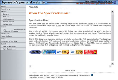 Web Version 2004